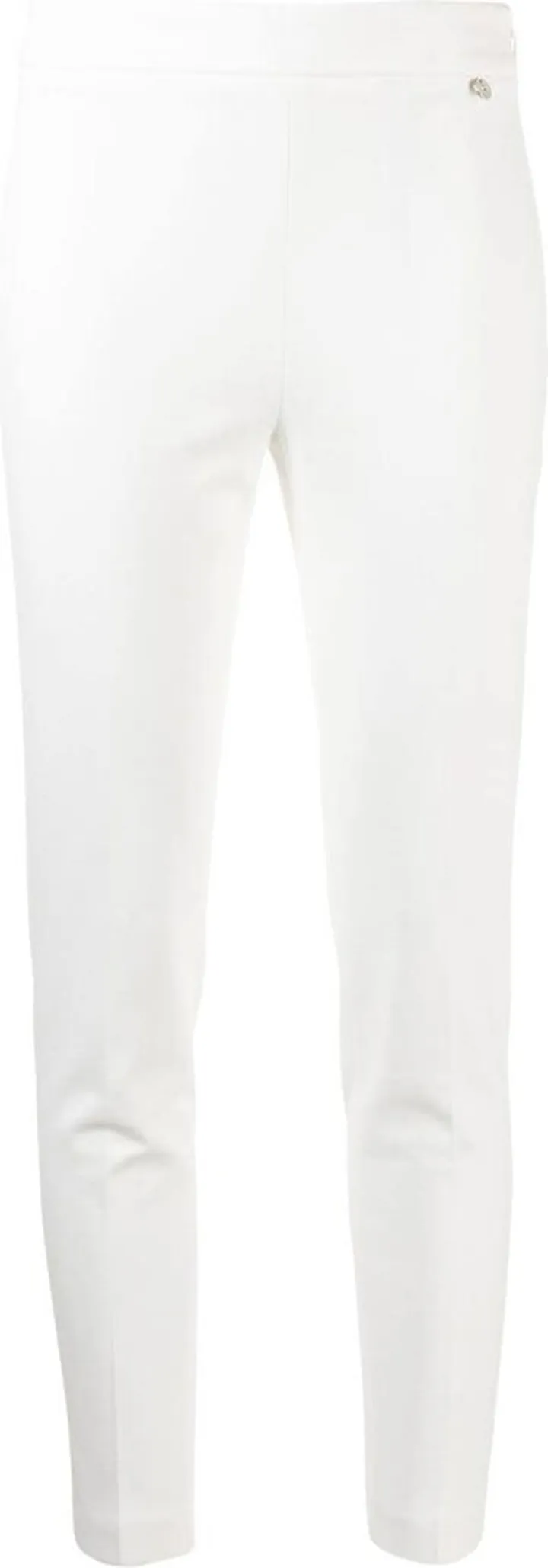 High-Waisted Cropped Trousers