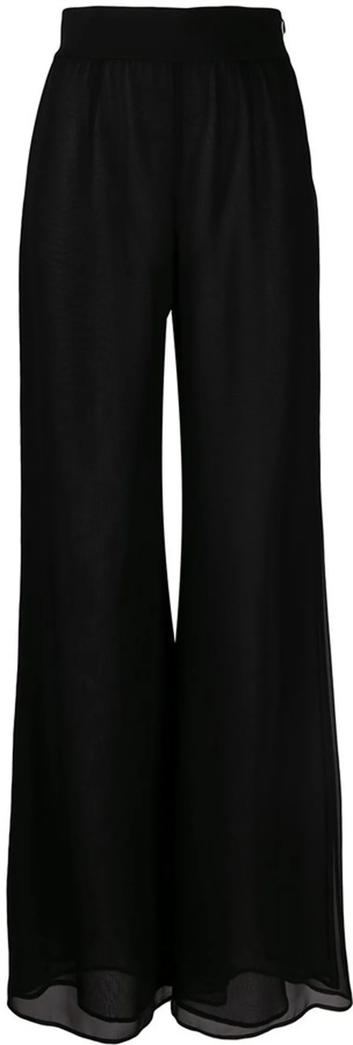 Georgette high-waist trousers