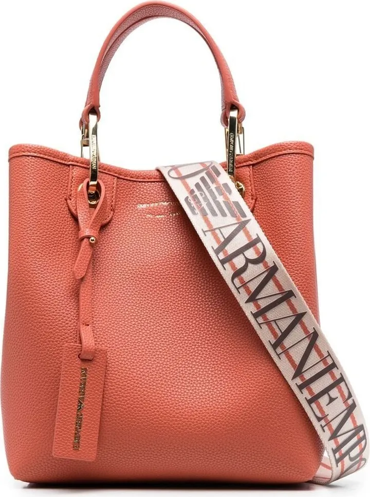 Pebbled Leather Tote Bag