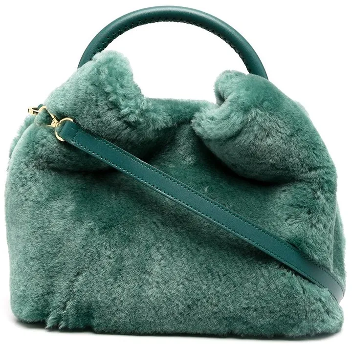 Baozi shearling tote bag