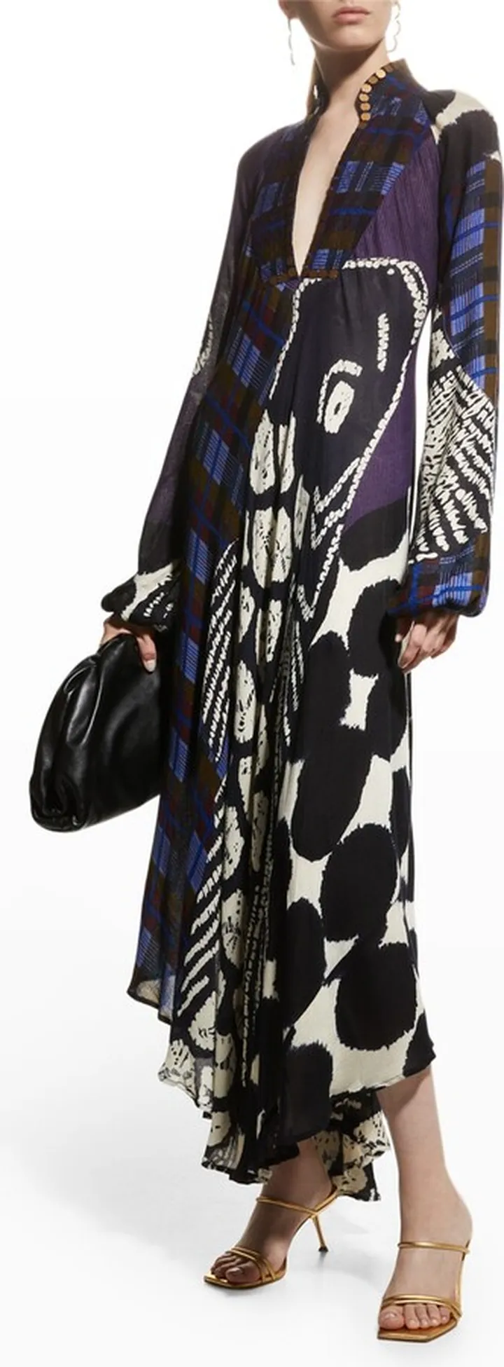 Syrius Sequin-Embellished Caftan Dress