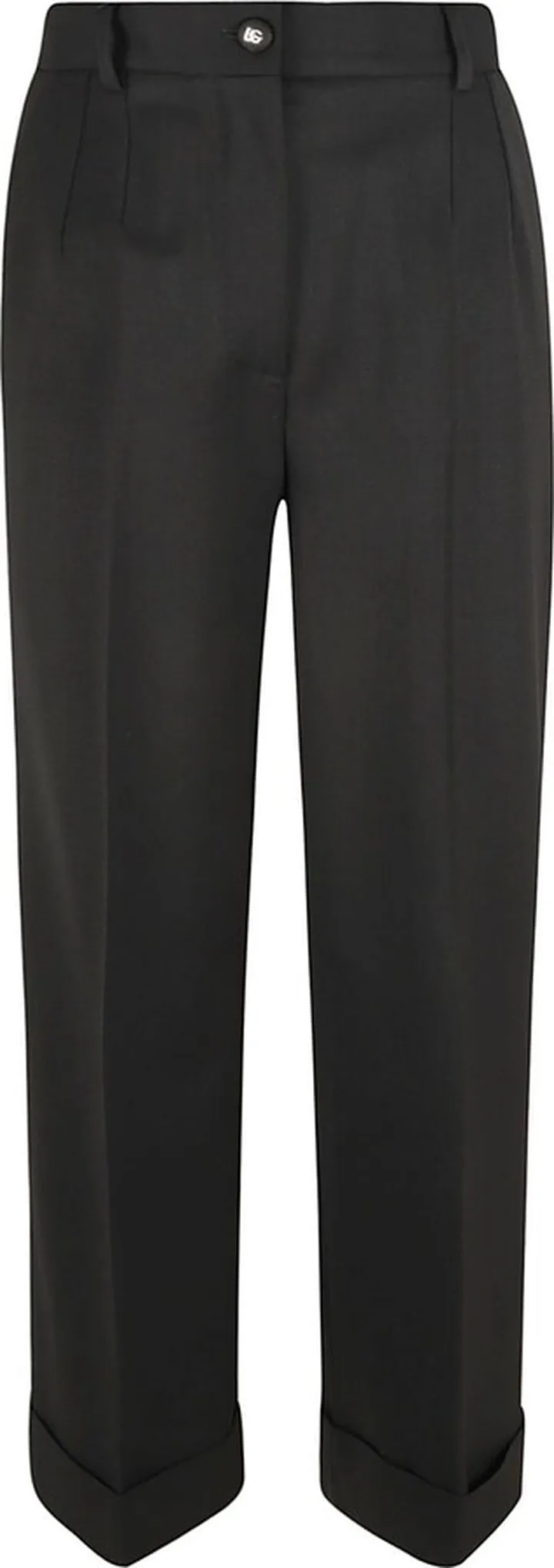 High Waist Buttoned Trousers
