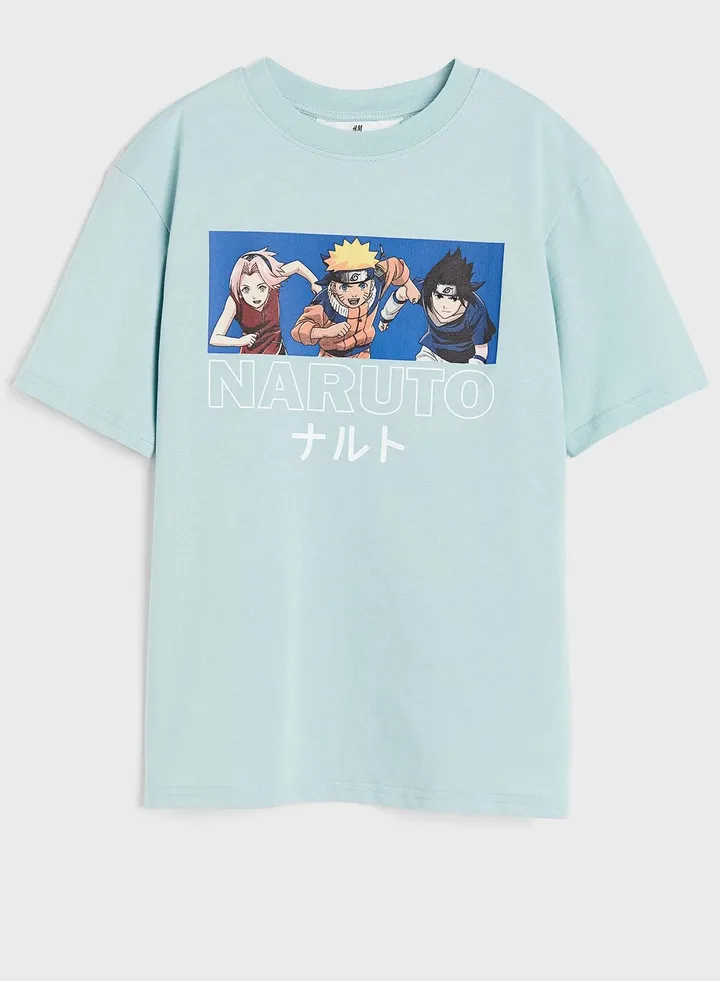 Kids Naruto Print T-Shirt