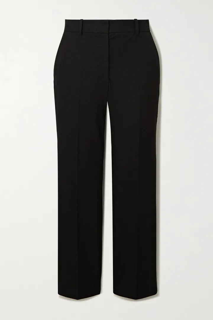 Joseph - Coleman Gabardine Slim-leg Pants - Black