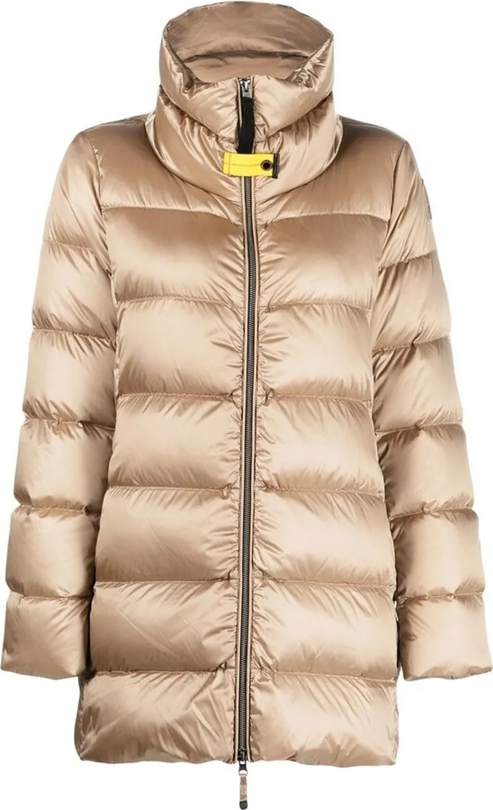 Aline zip-up puffer coat
