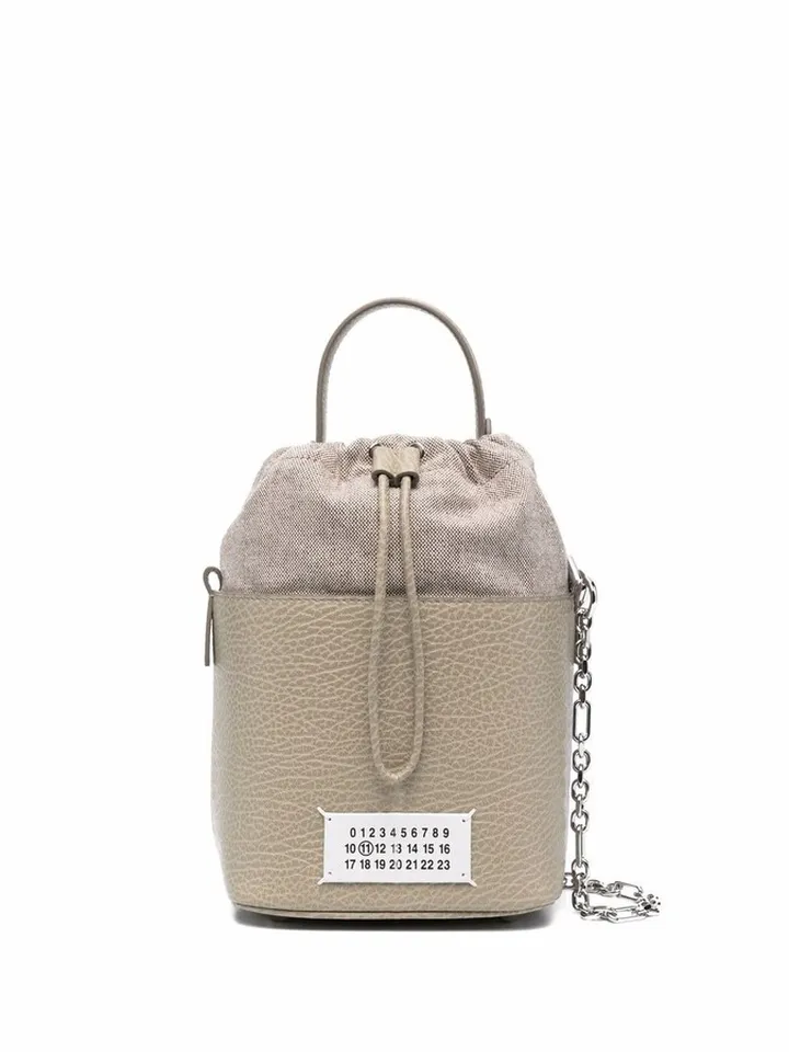 Logo-Patch Panelled Tote Bag
