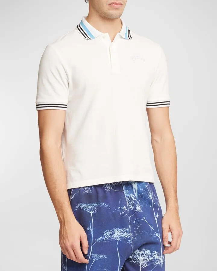 x Paula's Ibiza Men's Bubble Logo Polo Shirt
