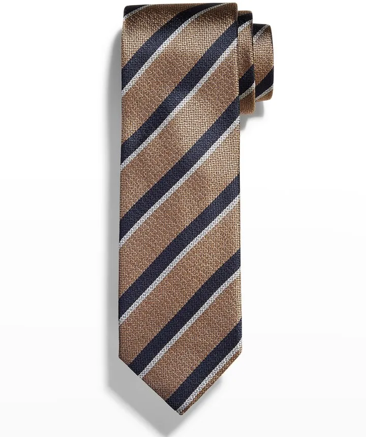 Men's Silk Stripe Tie