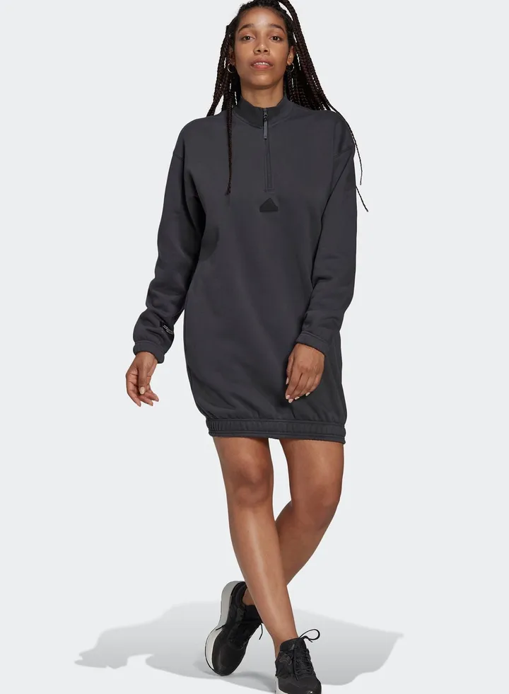 New Half Zip Dress