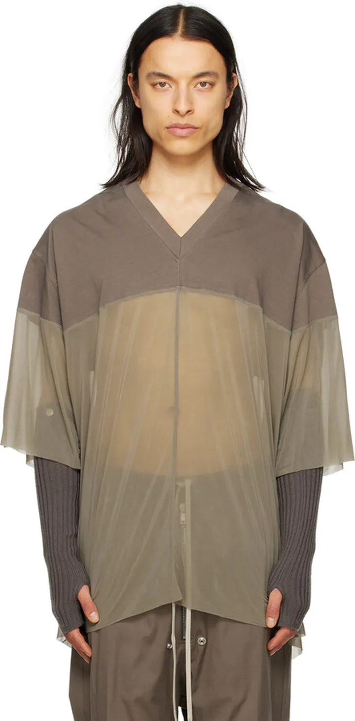 Rick Owens Gray Joe T-Shirt