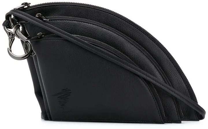 Triple Pouch shoulder bag