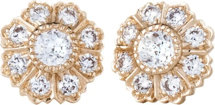 Ivy Diamond Stud Earrings