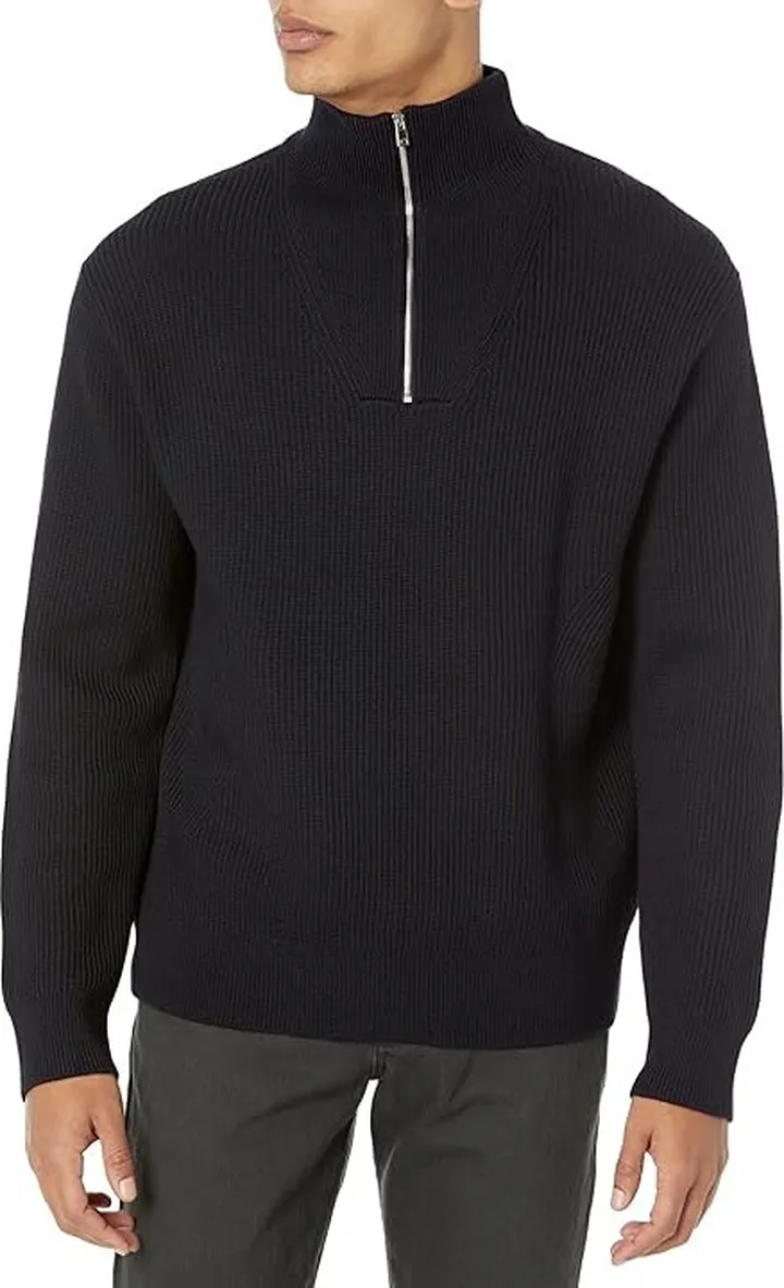 Theory Lamar QT H.X Merino (Baltic) Men's Clothing
