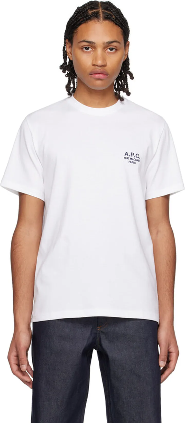 A.P.C. White Raymond T-Shirt