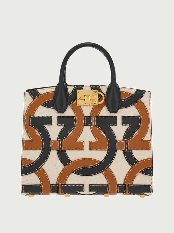 Ferragamo Women Ferragamo Studio Box bag Multicolor