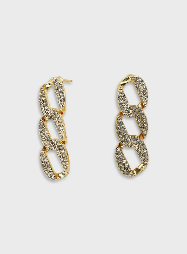 Mid Charm Earring