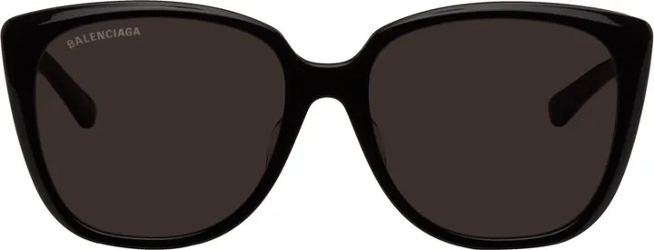 Balenciaga Black Square Sunglasses