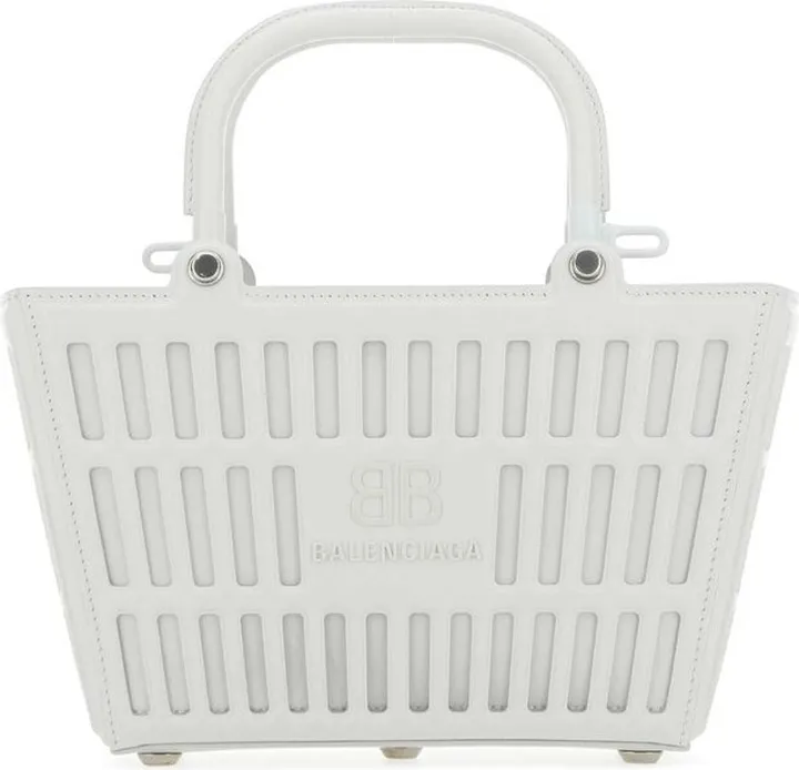 Balenciaga Logo Detailed Small Tote Bag