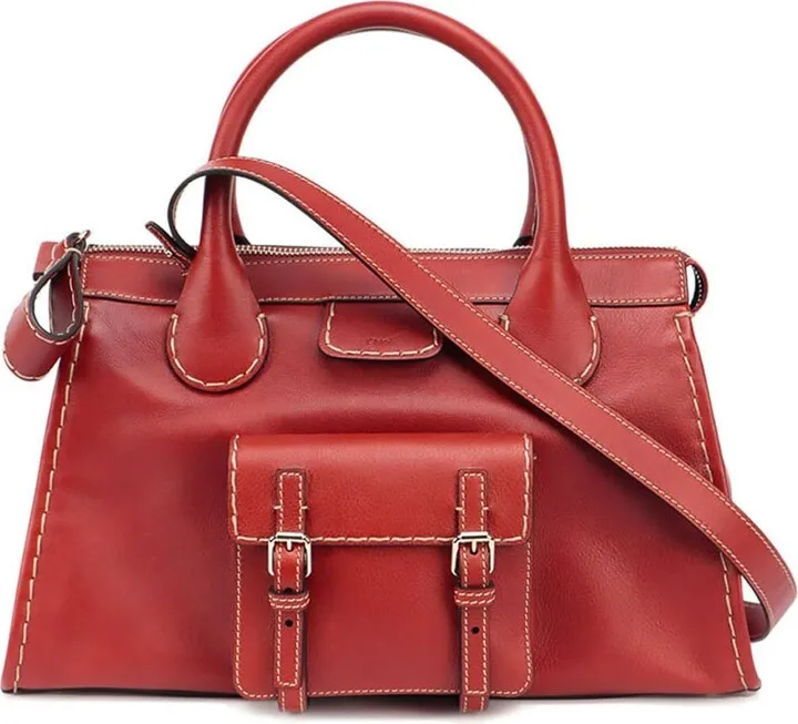 Edith Leather Tote Bag