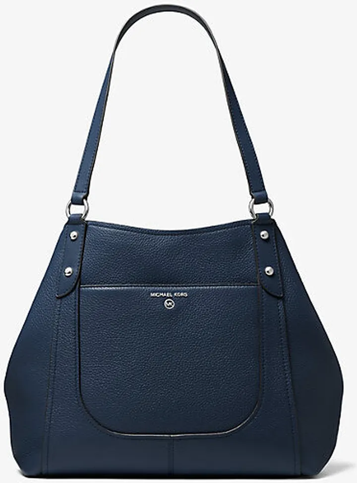 Molly Large Pebbled Leather Tote Bag