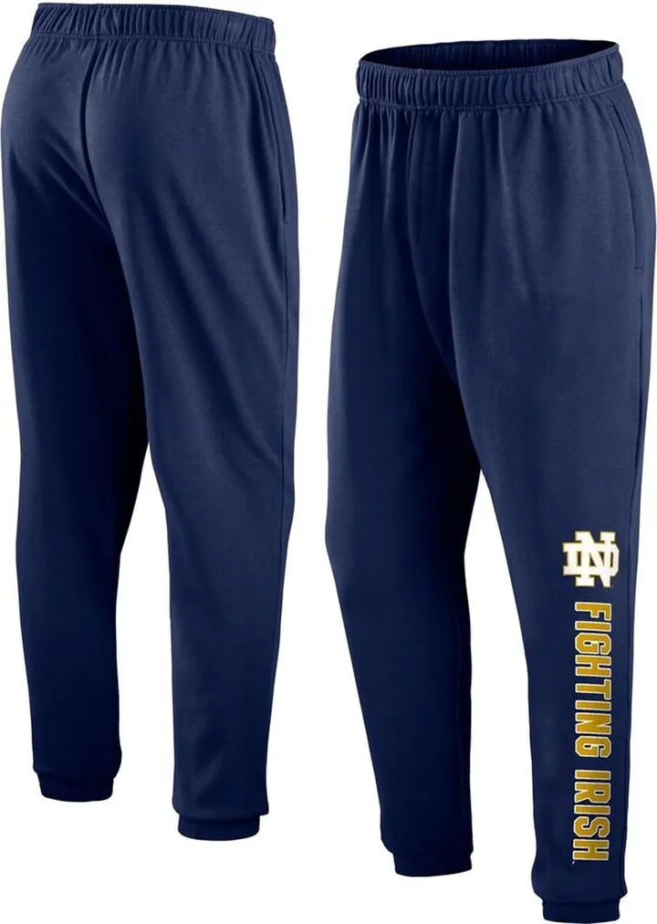 Men's Fanatics Branded Navy Notre Dame Fighting Irish Root For Home Fleece Sweatpants
