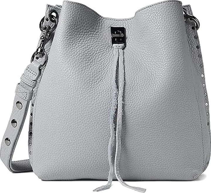 Rebecca Minkoff Darren Shoulder Bag (Smoke) Handbags