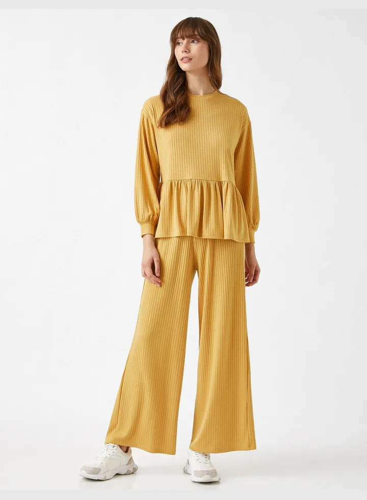 Wide Leg Trousers