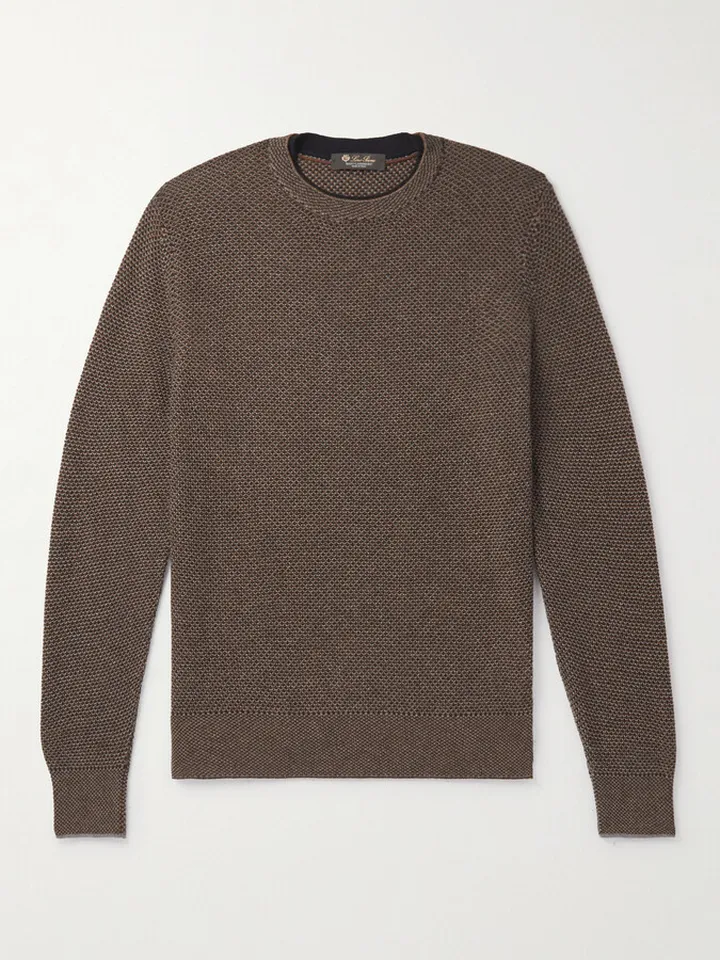 City Birdseye Baby Cashmere Sweater
