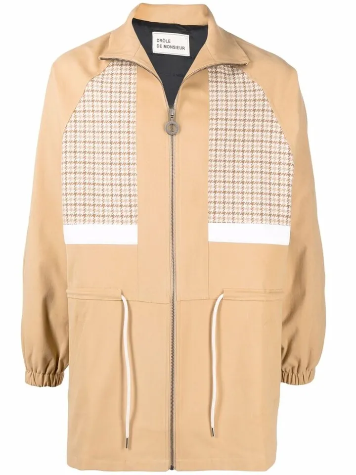 Panelled Bomber Jacket