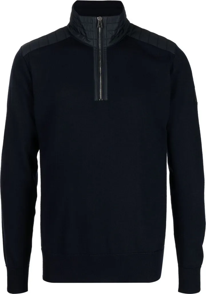 Kilminton logo-patch jumper