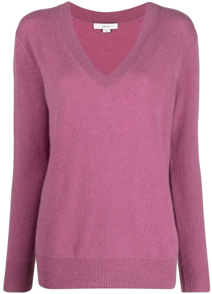 V-neck jumper