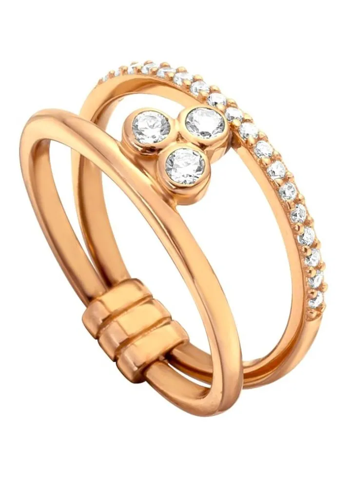 Zirconia Studded Ring