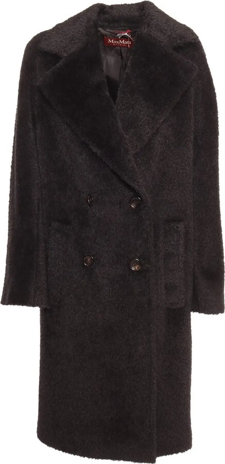 Max Mara Studio Double-Breasted Coat