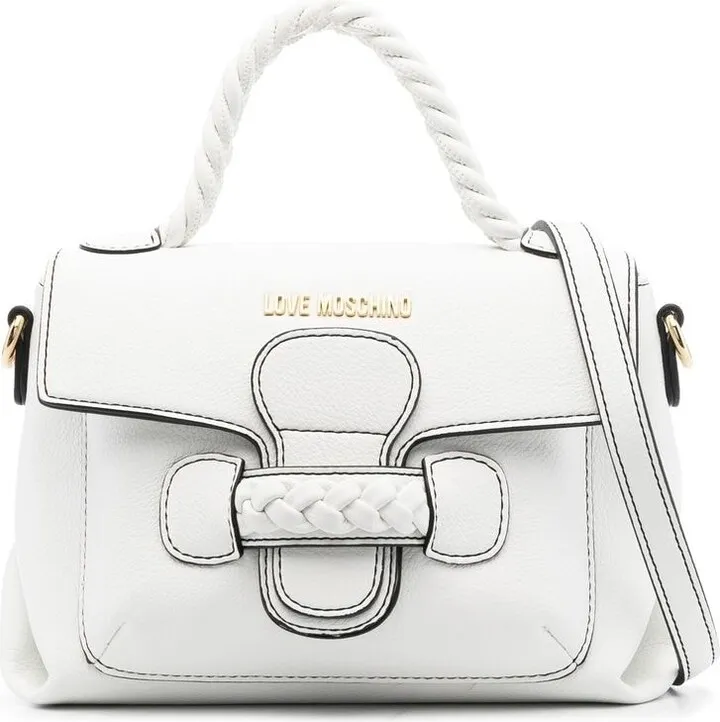 Braid-Strap Tote Bag