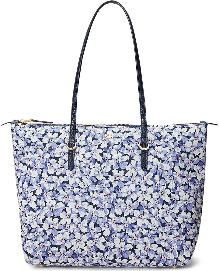 Oxford Small Keaton Tote Handbag Midnight Blue