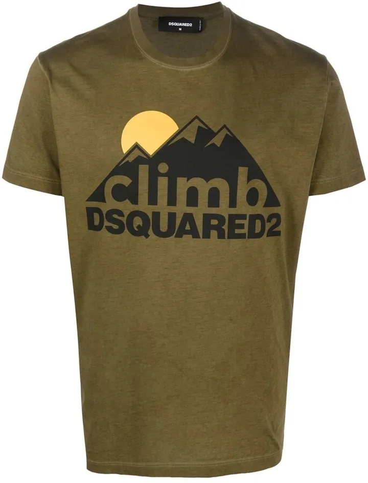Climb logo-print T-shirt