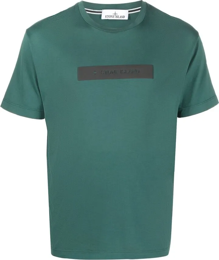 logo-print cotton T-shirt
