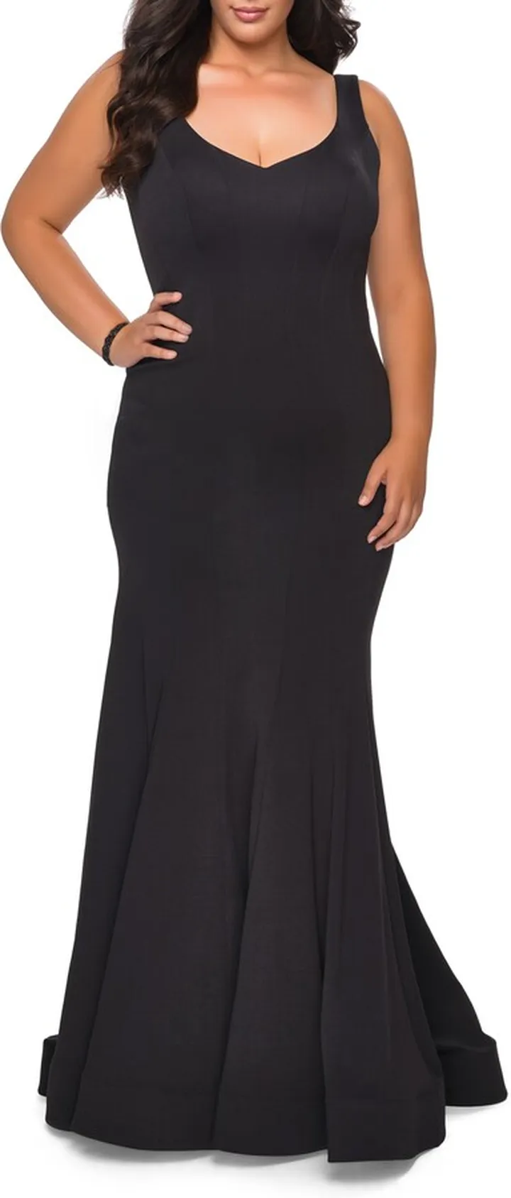 Jersey Trumpet Gown