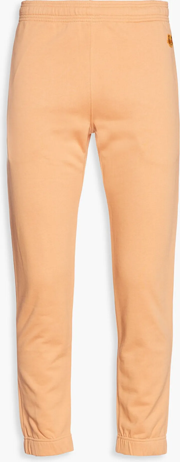 Appliquéd French cotton-terry sweatpants