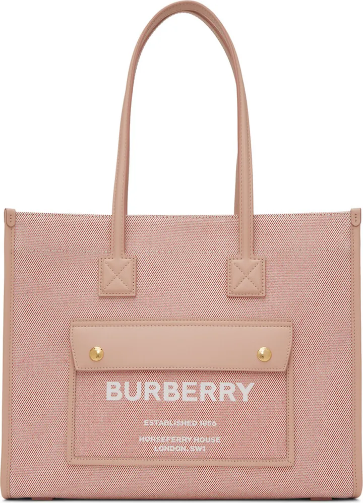 Burberry Pink Small Freya Tote