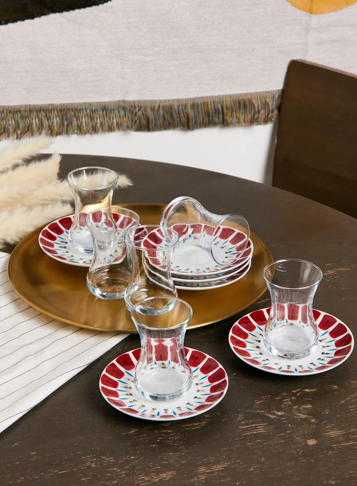 Set Of 6 Khaizaran Teacups