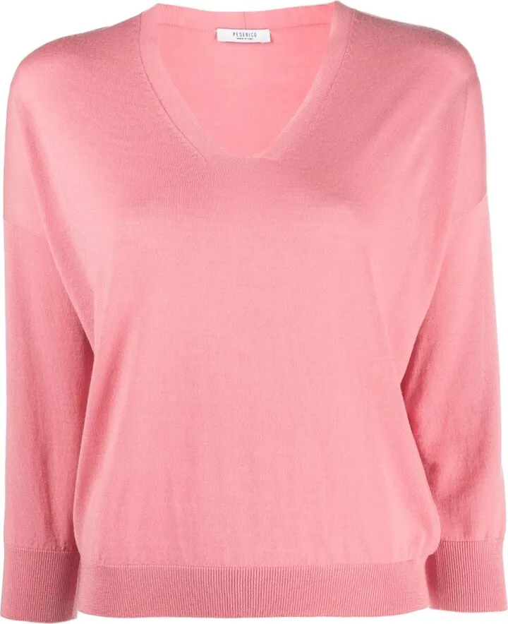 V-neck merino jumper