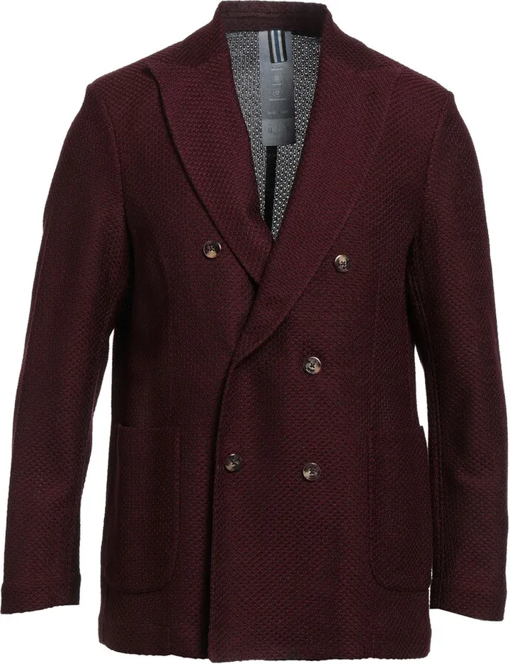 Suit Jacket Burgundy