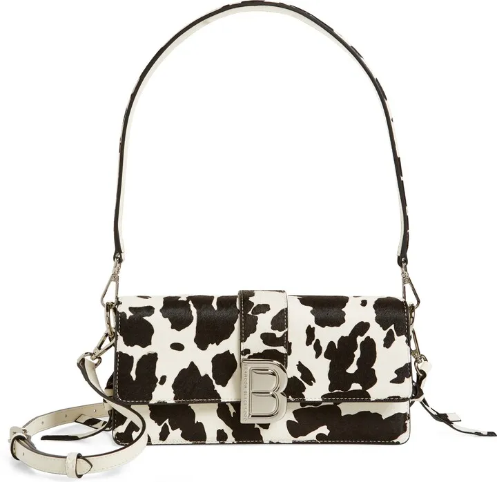 Nia Calf Hair Crossbody Bag