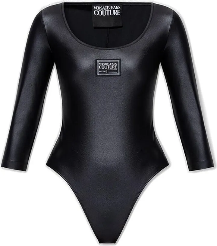 Versace Jeans Couture Logo-Patch Stretched Bodysuit