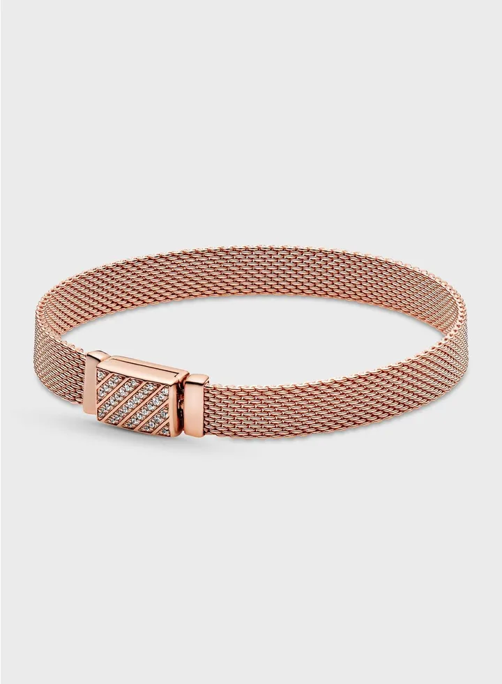 Pandora Reflexions Long Clasp Pavé Bracelet