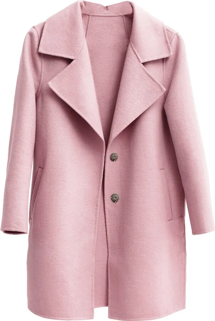 Belle & Bloom - Ex-Boyfriend Wool Blend Oversized Jacket - Lilac