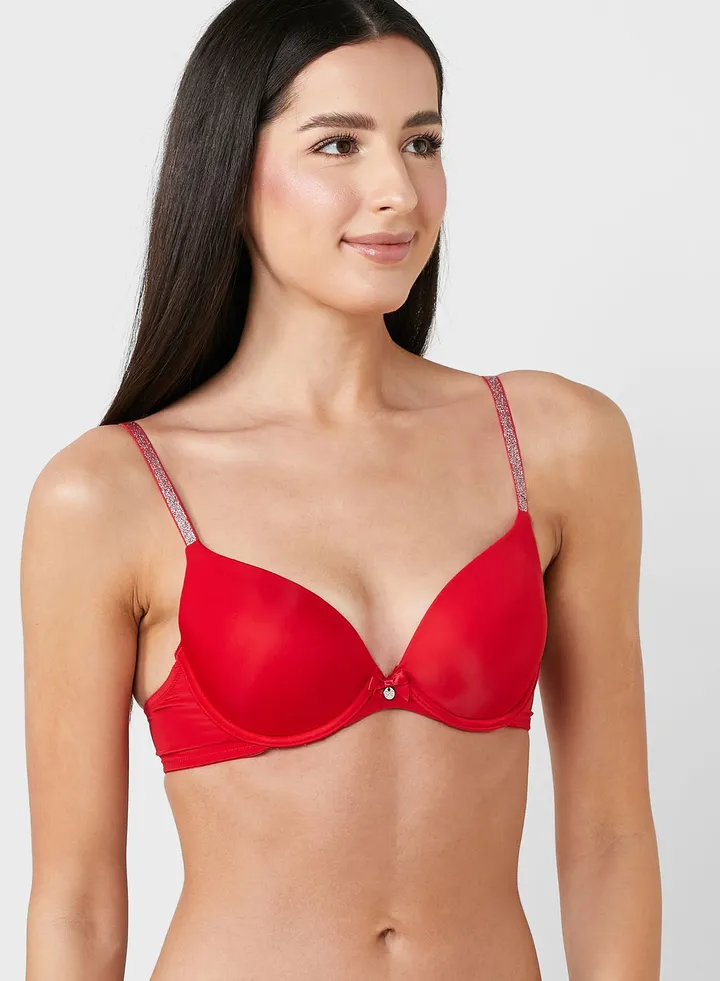 Plunge Neck Bra