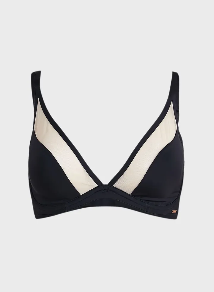Plunge Neck Bra