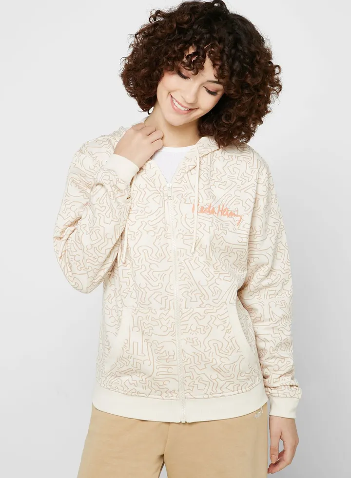 Zip Through Lounge Hoodie